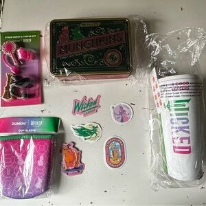 Limited Edition Wicked Dunkin’ Donuts merchandise bundle NWT